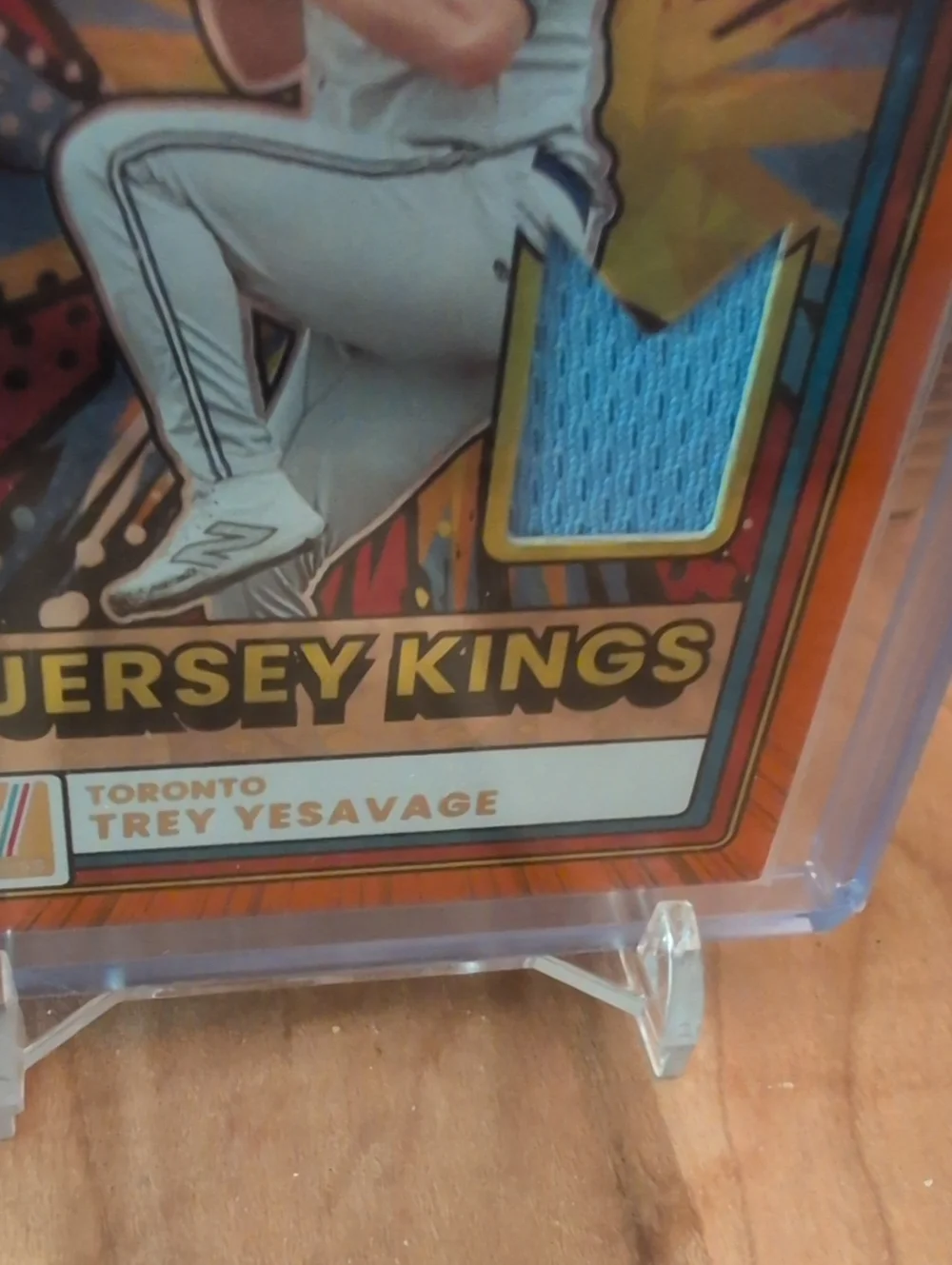 2026 Donruss Trey Yesavage Jersey Kings Relic Patch Rookie Card Blue Jays